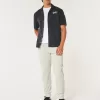 Joggeri relaxați din twill Joggeri relaxați din twill
