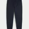 Joggeri relaxați din twill Joggeri relaxați din twill