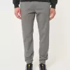 Joggeri relaxați din twill Joggeri relaxați din twill