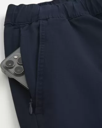 Joggeri relaxați din twill