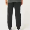 Joggeri relaxați din twill Joggeri relaxați din twill