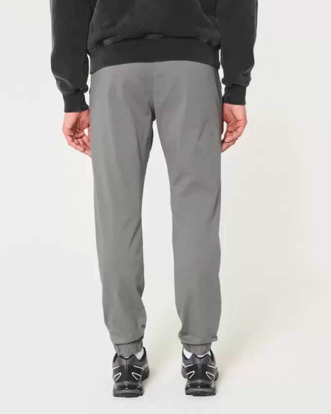 Joggeri relaxați din twill Joggeri relaxați din twill
