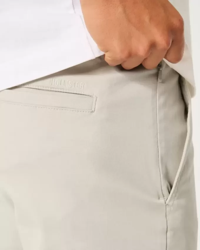 Joggeri relaxați din twill Joggeri relaxați din twill