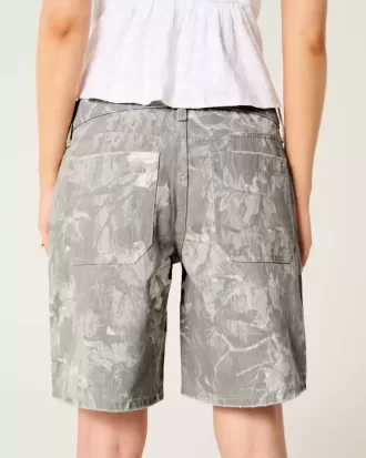 Jort baggy Camo cu talie joasa