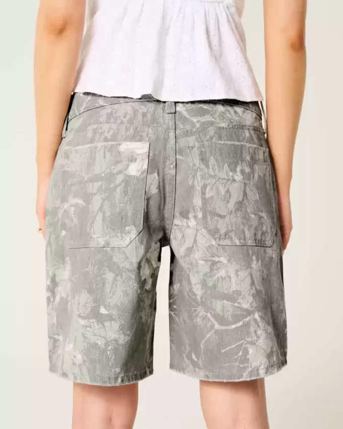 Jort baggy Camo cu talie joasa Jort baggy Camo cu talie joasa