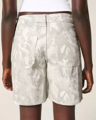 Jort baggy Camo cu talie joasa Jort baggy Camo cu talie joasa