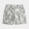 Jort baggy Camo cu talie joasa si curbat Jort baggy Camo cu talie joasa si curbat