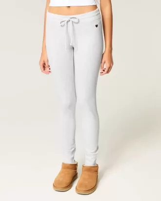 Leggings din lână cu grafică inimă