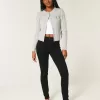 Leggings negri cu talie mare