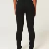 Leggings negri cu talie mare