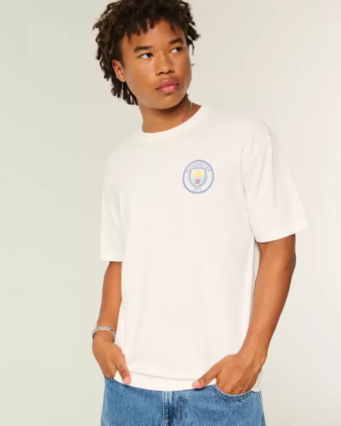 Manchester City F.C. Tricou grafic Manchester City F.C. Tricou grafic