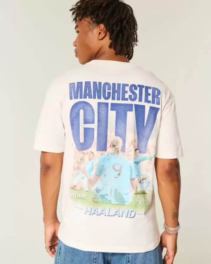 Manchester City F.C. Tricou grafic Manchester City F.C. Tricou grafic