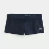 Mini pantaloni scurți din lână grafică cu fundă Mini pantaloni scurți din lână grafică cu fundă