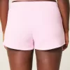 Mini pantaloni scurti din fleece grafic Heart Mini pantaloni scurti din fleece grafic Heart
