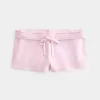 Mini pantaloni scurti din fleece grafic Heart Mini pantaloni scurti din fleece grafic Heart