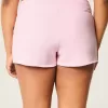 Mini pantaloni scurti din lână Number Graphic Mini pantaloni scurti din lână Number Graphic