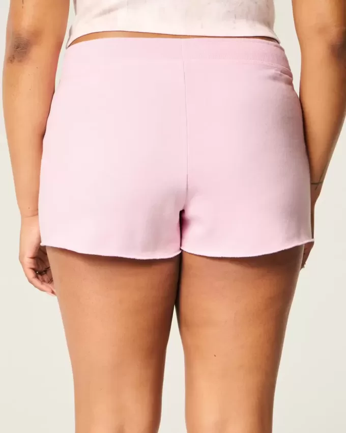 Mini pantaloni scurti din lână Number Graphic Mini pantaloni scurti din lână Number Graphic