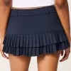 Mini-short cu micro-pliuri Mini-short cu micro-pliuri