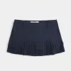 Mini-short cu micro-pliuri Mini-short cu micro-pliuri