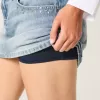 Mini-short din denim cu împrejmuire Mini-short din denim cu împrejmuire