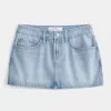 Mini-short din denim din clasa ’26 cu talie joasă Mini-short din denim din clasa ’26 cu talie joasă