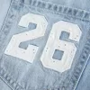 Mini-short din denim din clasa ’26 cu talie joasă Mini-short din denim din clasa ’26 cu talie joasă
