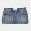Mini-short din Denim Micro Mini-short din Denim Micro