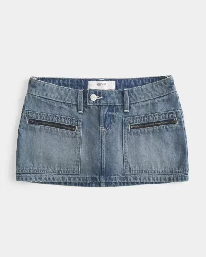Mini-short din Denim Micro Mini-short din Denim Micro