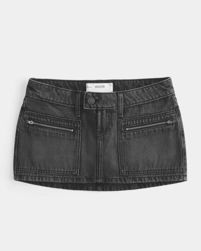 Mini-short din Denim Micro Mini-short din Denim Micro