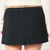Mini-short Ponte A-Line cu talie joasă Mini-short Ponte A-Line cu talie joasă