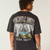 Newcastle United F.C. Tricou grafic Newcastle United F.C. Tricou grafic