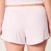 Pantalon scurt Pointelle Bow confortabil Pantalon scurt Pointelle Bow confortabil