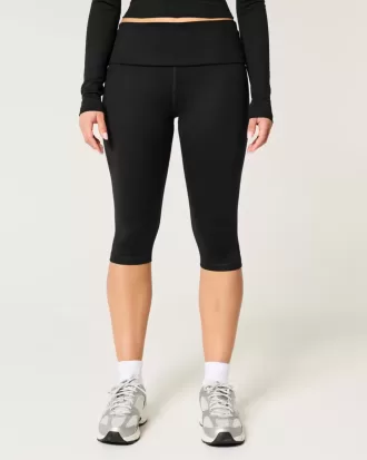 Pantaloni capri cu talie pliabilă Gilly Hicks Active Recharge