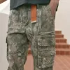 Pantaloni cargo camo grei Pantaloni cargo camo grei