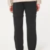 Pantaloni cargo drepți cu fermoar Pantaloni cargo drepți cu fermoar
