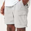 Pantaloni cargo drepți cu fermoar