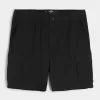 Pantaloni cargo drepți cu fermoar Pantaloni cargo drepți cu fermoar