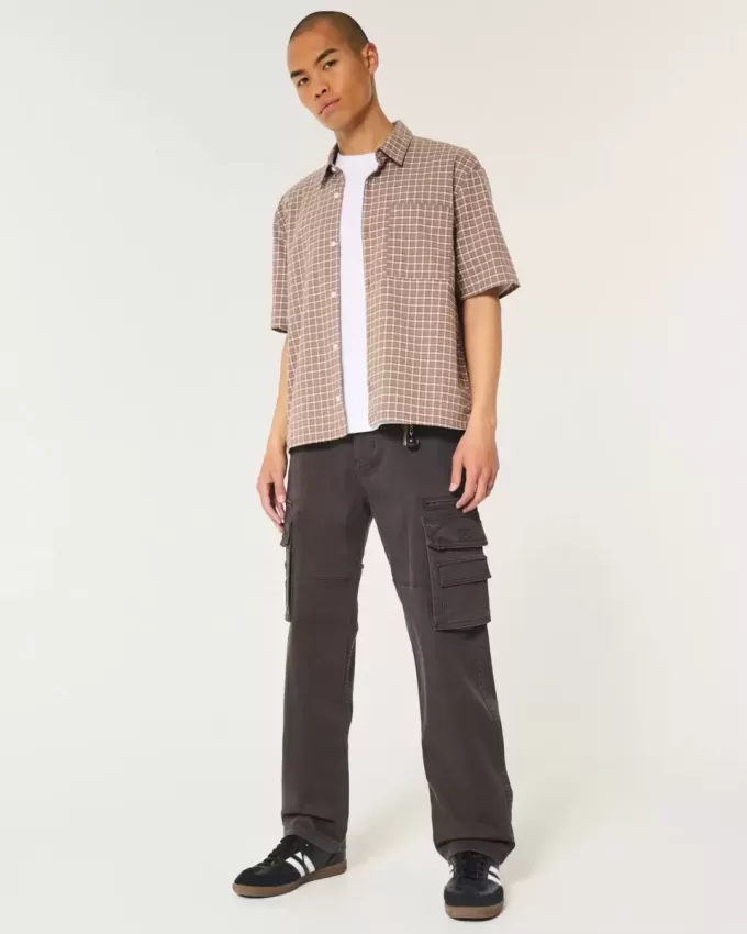 Pantaloni cargo largi, grei Pantaloni cargo largi, grei