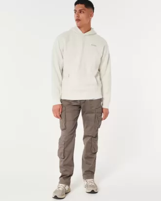 Pantaloni cargo slim drepti