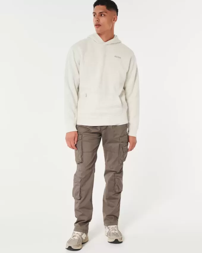 Pantaloni cargo slim drepti Pantaloni cargo slim drepti