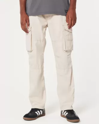 Pantaloni cargo slim drepti