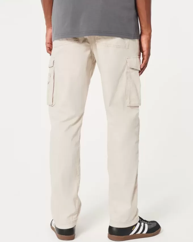 Pantaloni cargo slim drepti Pantaloni cargo slim drepti