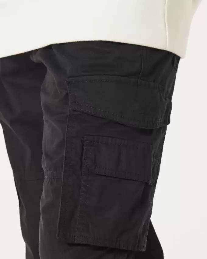 Pantaloni cargo slim drepti Pantaloni cargo slim drepti