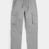 Pantaloni cargo slim drepti Pantaloni cargo slim drepti