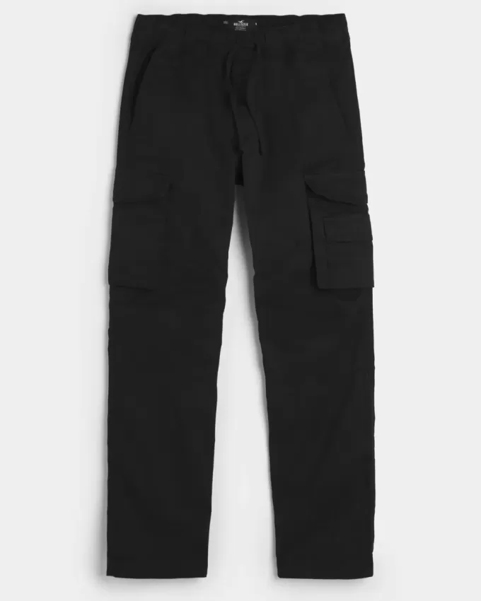 Pantaloni cargo slim drepti Pantaloni cargo slim drepti