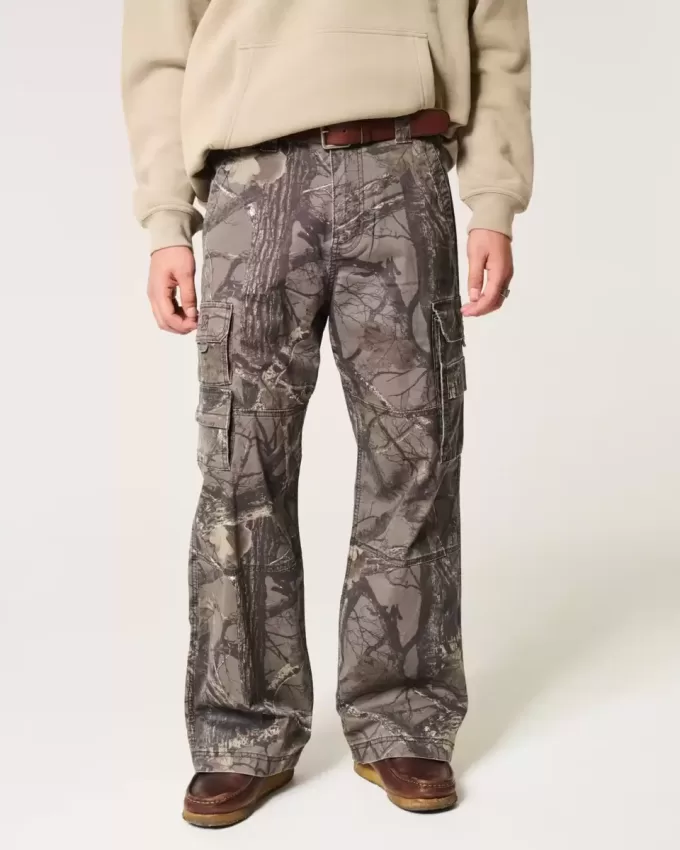 Pantaloni cargo super baggy Camo Pantaloni cargo super baggy Camo