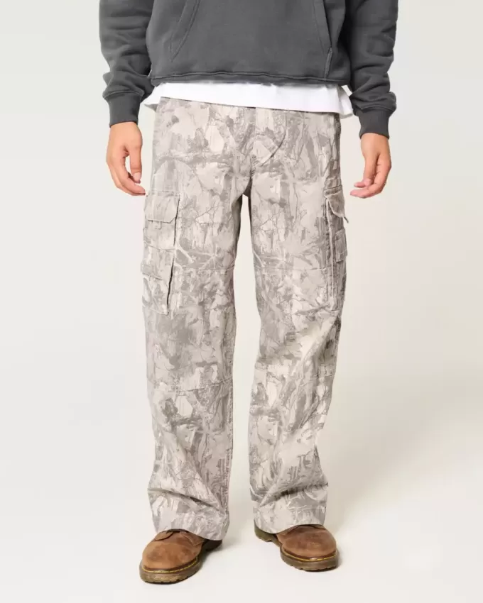Pantaloni cargo super baggy Camo Pantaloni cargo super baggy Camo