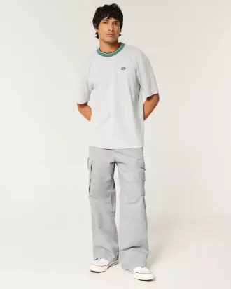 Pantaloni cargo super largi