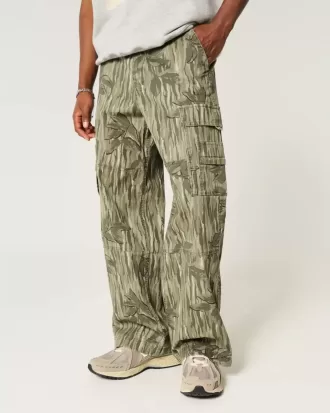 Pantaloni cargo super largi