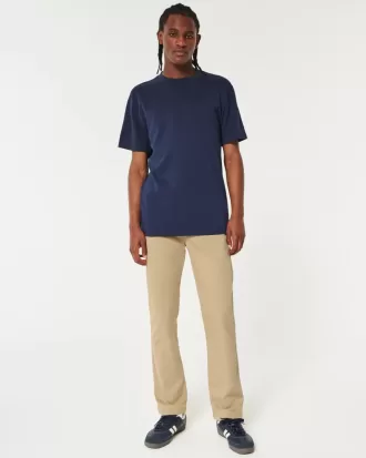 Pantaloni chino drepti